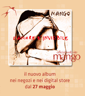 MANGO, il 27 maggio esce il nuovo album LAMORE E INVISIBILE MANGO, il 27 maggio esce il nuovo album LAMORE E INVISIBILE