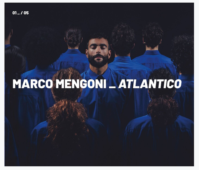 MARCO MENGONI esce il 30 novembre ATLANTICO MARCO MENGONI esce il 30 novembre ATLANTICO