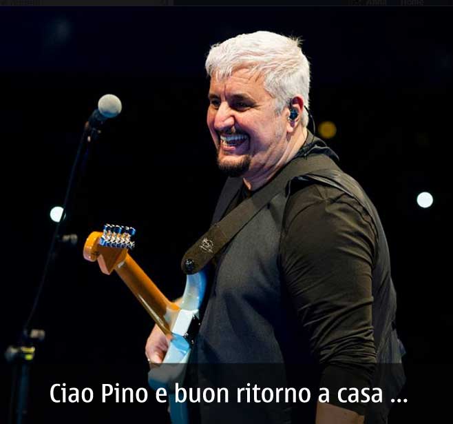 Il cuore di Pino Daniele si è fermato