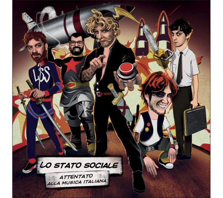 ATTENTATO ALLA MUSICA ITALIANA il triplo Vinile de LO STATO SOCIALE ATTENTATO ALLA MUSICA ITALIANA il triplo Vinile de LO STATO SOCIALE