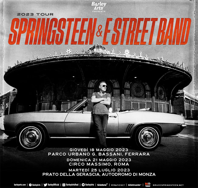 BRUCE SPRINGSTEEN AND THE E STREET BAND tour italiano quasi esaurito